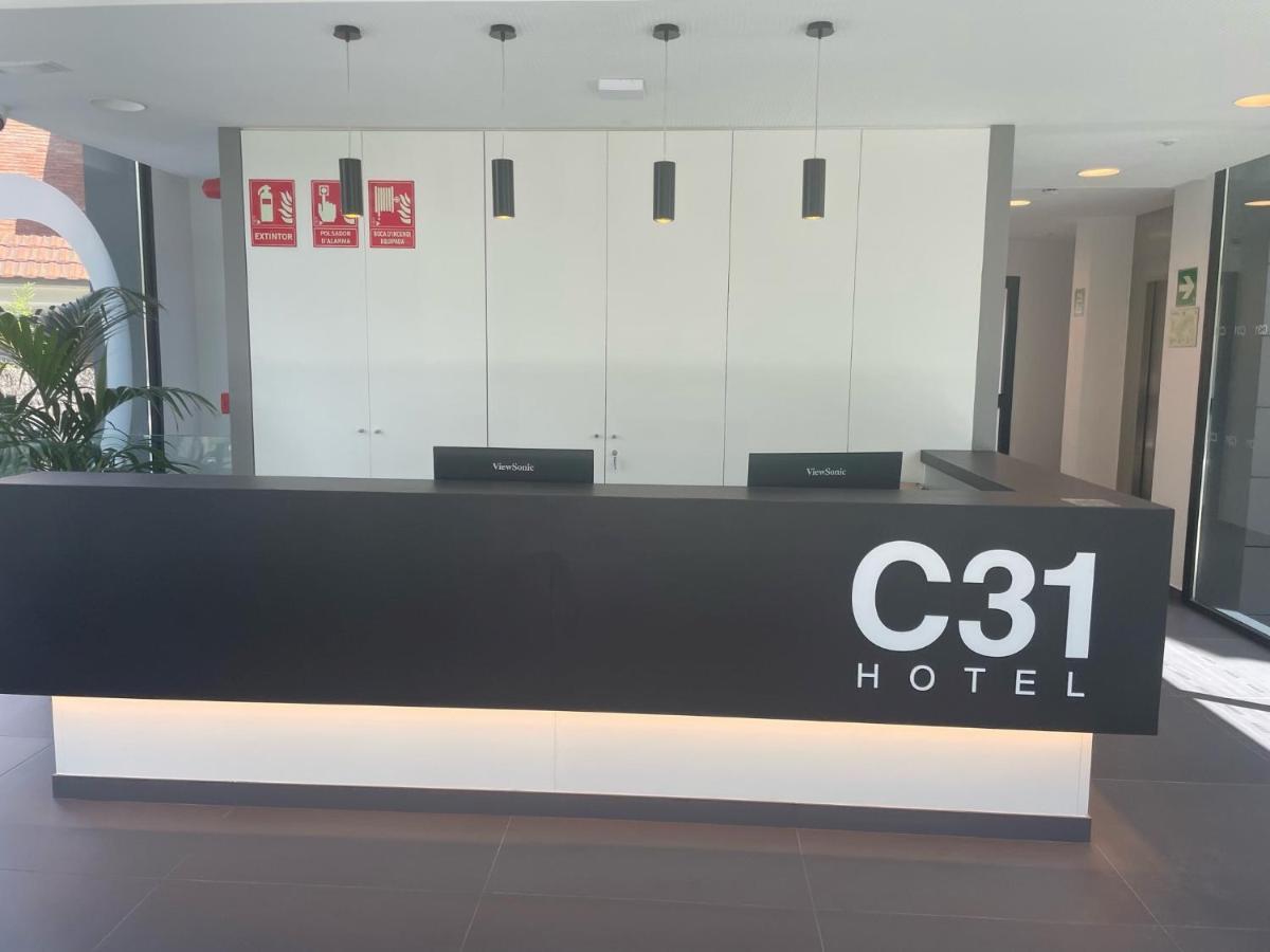 Hotel C31 Castelldefels Exterior foto